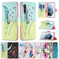Pikkukuva 2 / 2: Wonderland Samsung Galaxy S21 FE Läppäkotelo - Värikäs Puu Multicolor