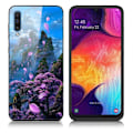 Miniatyrbillede 1 af 2: Fantasy Samsung Galaxy A50 cover - Lilla Træ Multicolor