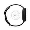 Pikkukuva 2 / 2: Fitbit Sense 2 / Versa 4 silikonikellon hihna - Keltainen Koko: S Yellow