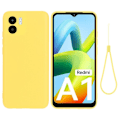 Miniatyrbild 1 av 2: Matt Xiaomi Redmi A1 skal av flytande silikon - Gul Gul