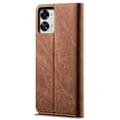 Pikkukuva 2 / 2: Jeans OnePlus Nord 2T flip case - Kahvi Brown