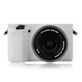 Pikkukuva 1 / 2: Sony Alpha A6300 ja A6000 tyylikäs kamerakotelo - Valkoinen White