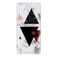 Pikkukuva 2 / 2: Marble Samsung Galaxy Note 10 kuoret - Tumma kolmio marmori Multicolor