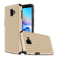 Miniatyrbillede 1 af 2: Samsung Galaxy J6 Plus (2018) kuffert hybrid etui - Guld Gold