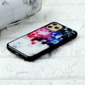 Pikkukuva 2 / 2: Marble design iPhone 11 Pro Max kotelot - Punertavan Sinisiä Kolmioita Ja Tähdet Multicolor