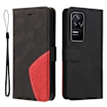 Pikkukuva 1 / 6: Teksturoitu nahkakotelo hihnalla Xiaomi Poco F4 GT / Xiaomi Redmi K40S - Musta Black