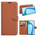 Miniatyrbillede 1 af 2: Classic OnePlus 9R Flip etui - Brun Brown