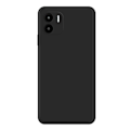 Miniatyrbild 1 av 2: Avfasat gummerat anti-droppskydd för Xiaomi Redmi A1 - Svart Svart