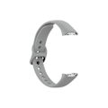 Pikkukuva 2 / 2: Samsung Galaxy Fit yksinkertainen silikoninen kellonauha - Harmaa Silver grey