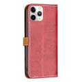 Pikkukuva 2 / 2: BINFEN kaksivärinen nahkakotelo iPhone 11 Pro - Punainen Red