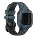 Miniatyrbild 1 av 2: Garmin Vivofit Jr 3 pattern silicone watch band - Mosaic Blå