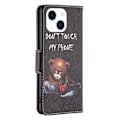 Miniatyrbillede 2 af 2: Wonderland iPhone 14 flip etui - Bjørn Black