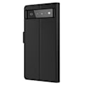 Pikkukuva 2 / 2: Phone Suojakotelo With Make-up Mirror And Slick Design For Google Pixel 6 - Musta Black