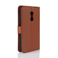 Miniatyrbillede 2 af 2: Xiaomi Redmi Note 4 Læder etui med indbygget pung - Brun Brown