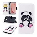 Pikkukuva 1 / 2: Samsung Galaxy J7 (2017) trendikäs nahkakotelo - Panda Multicolor