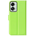 Miniatyrbillede 2 af 2: Klassisk OnePlus Nord 2T flip etui - Grøn Green