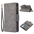 Pikkukuva 1 / 2: Premium Wallet Samsung Galaxy M10 / A10 kotelot - Harmaa Silver grey