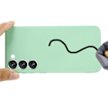 Miniatyrbillede 5 af 6: Matte Liquid silikone cover til Samsung Galaxy S23 - Grøn Green
