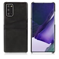 Miniatyrbillede 1 af 2: Dual Card Etui Samsung Galaxy Note 20 - Sort Black