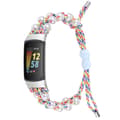 Miniatyrbilde 1 av 2: Fitbit Charge 5 stilig orb nylonklokkerem - Flerfarget Multicolor