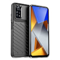 Miniatyrbillede 1 af 2: Thunder Xiaomi Poco M4 Pro cover - Sort Black