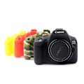 Miniatyrbild 2 av 2: Canon EOS 1300D 1500D kameraskydd silikon - Svart Svart