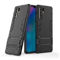 Miniatyrbillede 1 af 2: Huawei P30 Pro hybrid kickstand etui - Sort Black