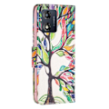 Miniatyrbillede 2 af 2: Wonderland Motorola Moto E13 Flip Etui - Life Træ Multicolor