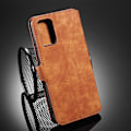 Miniatyrbillede 2 af 2: DG.MING Samsung Galaxy S20 Etui - Brun Brown