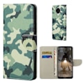 Miniatyrbillede 1 af 2: Wonderland Nokia G20 / G10 Flip etui - Camouflage Green
