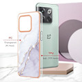 Miniatyrbillede 2 af 2: Marble OnePlus Ace Pro / 10t Etui - Hvid Marmor White