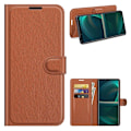 Miniatyrbillede 1 af 2: Classic Sony Xperia 5 Iii Flip Etui - Brun Brown