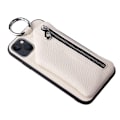 Miniatyrbillede 2 af 2: Zipper læderetui med pung til iPhone 14 - Hvid White