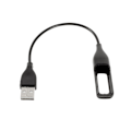 Pikkukuva 1 / 2: Ensimmäisen Sukupolven USB Latauskaapeli Fitbit Flex Rannekkeelle Black