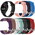 Miniatyrbillede 2 af 2: Garmin Vivomove HR blød silikone sports urrem - hvid White