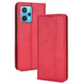 Pikkukuva 1 / 2: Bofink Vintage Realme 9 Pro Plus nahkakotelo - Punainen Red