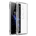 Miniatyrbillede 1 af 2: IMAK Sony Xperia XZ2 Premium mobiletui i silikone med stødafvisende overfalde - Transparent Transparent