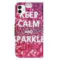 Pikkukuva 2 / 2: Wonderland Samsung Galaxy A04 Läppäkotelo - Keep Calm And Sparkle Red