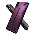 Miniatyrbillede 1 af 2: Ringke DUAL X til iPhone XS Max - Metallisk Lilla Purple