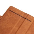 Miniatyrbillede 2 af 2: iPhone Xs Max business style læder flip cover - Brun Brown