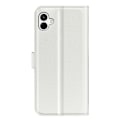 Miniatyrbillede 2 af 2: Klassisk Samsung Galaxy A04 Flip Etui - Hvid White
