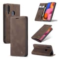 Miniatyrbilde 1 av 2: CaseMe Samsung Galaxy A20s Vintage Etui - Kaffe Brown