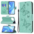 Pikkukuva 2 / 2: Butterfly Xiaomi 11 Lite 5g Ne / Mi 11 Lite 5g / 11 Lite Läppäkotelo - Vihreä Green
