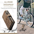 Miniatyrbillede 2 af 2: CaseMe Samsung Galaxy S20 Plus etui med lynlås og pung - Brun Brown