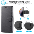 Miniatyrbillede 3 af 6: LC.IMEEKE Xiaomi Redmi Note 11E / 11 Prime 5g / M4 5g Flip Etui - Sort Black
