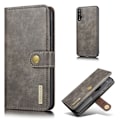 Pikkukuva 1 / 2: DG.MING Huawei Nova 5 2-in1 Wallet kotelot - Harmaa Silver grey