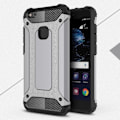 Miniatyrbild 2 av 2: Huawei P10 Lite armor hybridskal - Grå Silvergrå