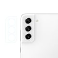 Miniatyrbillede 1 af 2: Samsung Galaxy S21 FE HD kameralinsebeskyttelse af hærdet glas Transparent