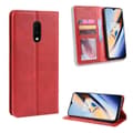 Miniatyrbillede 1 af 2: Bofink Vintage OnePlus 7 etui - Rød Red