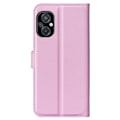 Miniatyrbillede 2 af 2: Klassisk Xiaomi Poco M5 Flip Etui - Lyserød Pink